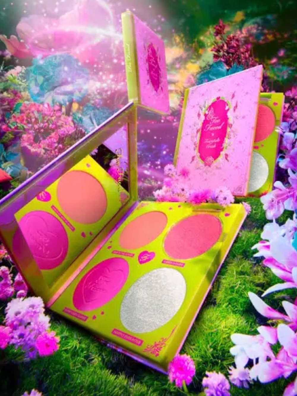 $40 Too Faced Fairytale Crush Blush & Highlighter Palette